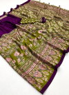 Ajrakh Luxe By Girnar Semi Modal Fancy Saree Wholesale Clothing Suppliers In India